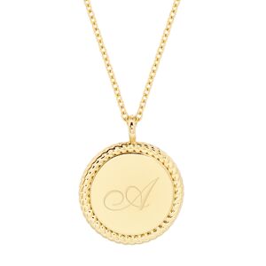 brook & york 14K Gold Plated Charlie Initial Pendant - Gold-plated - A