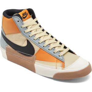 Nike Men's Blazer Mid Pro Club Casual Sneakers from Finish Line - Grain, Black