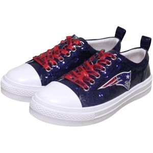 Cuce Women's Cuce Navy New England Patriots Team Sequin Sneakers - Navy