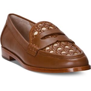 Ralph Lauren Lauren Ralph Lauren Women's Wynnie Loafers - Deep Saddle Tan, Antique Natural