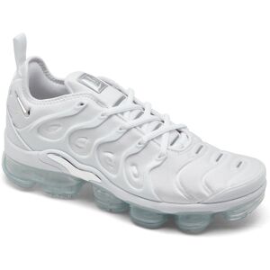 Nike Women's Air VaporMax Plus Running Sneakers from Finish Line - White, Metallic Silver