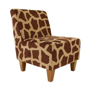 Foxhill Trading Amanda Armless Slipper Chair - Multi