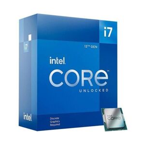 Intel BX8071512700KF 25M Cache, up to 5.00 gHz Core i7-12700KF Processor - Black