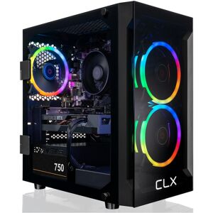 Clx Set Gaming Desktop - Amd Ryzen 7 5700X 3.4GHz 8-Core Processor, 16GB DDR4 Memory, GeForce Rtx 4060 Ti 8GB GDDR6 Graphics, 1TB Ssd, 2TB Hdd, WiFi,