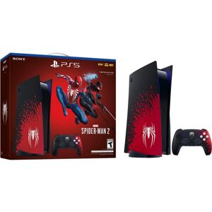 Sony PlayStation 5 Console - Marvels Spider-Man 2 Limited Edition Bundle - Red