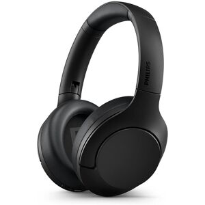 Philips Wireless Noise-Cancelling On-Ear Headphones - Black - Black