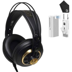 Bolt Axtion K240 Pro Audio Studio Over-Ear, Semi-Open, Professional Studio Headphones - Black