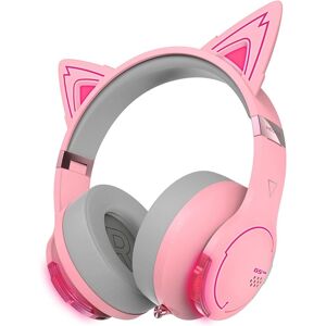 Edifier G5BT Cat Wireless Bluetooth Cat Ear Gaming Headset with Mic - Pink