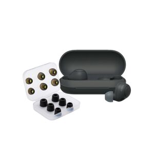 Sony Wf-C700N Truly Anc Bluetooth Ear buds with Mic (Black) with Ear buds tips - Black