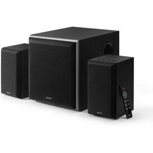 Edifier M601db Multimedia Speaker With Wireless Subwoofer, Black - Black