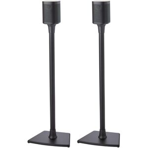 Sanus Wireless Speaker Stands for Sonos One, Play:1, and Play:3 - Pair - Black