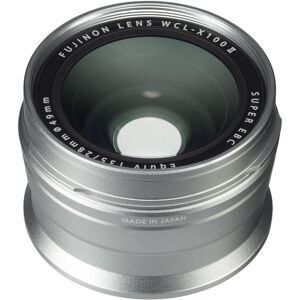 Fuji Wcl-X100 Ii Wide Conversion Lens (Silver) - Silver