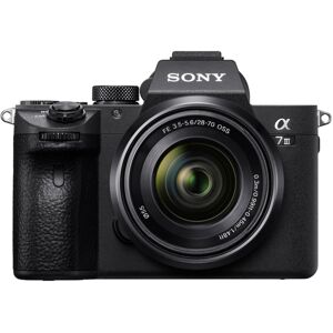 Sony Alpha a7 Iii 24.2MP Full Frame Mirrorless Digital Camera with 28-70mm Lens - Black