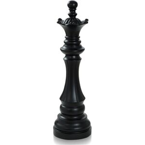 Stylecraft Home Collection StyleCraft Queen Chess Piece Matte Finish on Resin - Matte Black