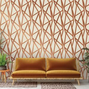 Tempaper Genenieve Gorder For Tempaper Intersections Peel and Stick Wallpaper - Urban Bronze