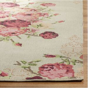 Safavieh Classic Vintage CLV115 Beige and Red 4' x 6' Area Rug - Beige