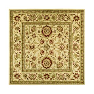 Safavieh Lyndhurst LNH212 Ivory 8' x 8' Square Area Rug - White Grou