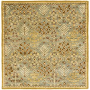 Safavieh Antiquity At613 Mist and Gold 8' x 8' Square Area Rug - Mist