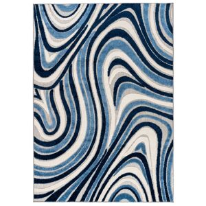 Main Street Rugs Open Doors 8010 5' x 7' Outdoor Area Rug - Navy