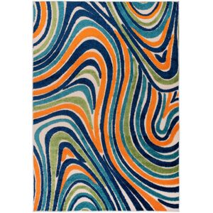 Main Street Rugs Open Doors 8010 5' x 7' Outdoor Area Rug - Multi