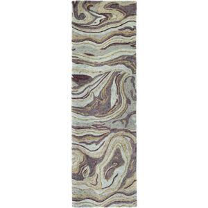 Kaleen Marble MBL03-65 Aubergine 2'6