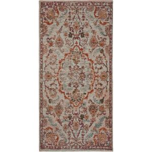 Safavieh Classic Vintage CLV102 Red and Beige 8' x 10' Area Rug - Red