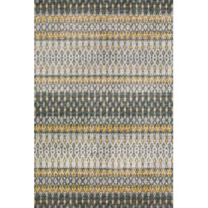 D Style Celia Zeal 3' x 5' Area Rug - Charcoal