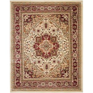 Safavieh Lyndhurst LNH330 Ivory and Red 9' x 12' Area Rug - White Grou