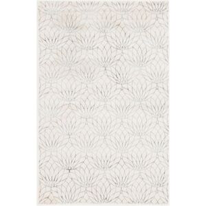 Marilyn Monroe Glam Mmg003 4' x 6' Area Rug - White Silver