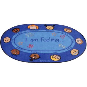 Carpets For Kids My Feelings Carpet - 4' x 6' - Blue