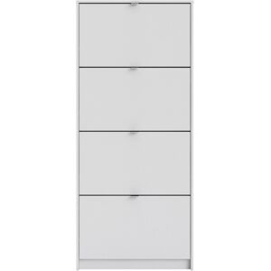 Tvilum Bright 4-Drawer Shoe Cabinet - White