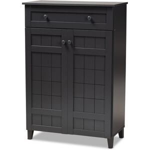 Furniture Glidden 5-Shelf Cabinet - Gray