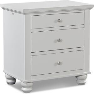 Furniture Closeout! Cambridge Grey Nightstand - Grey