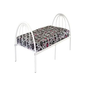 Rbo Llc/little Partners St. James Metal Twin Bed - White