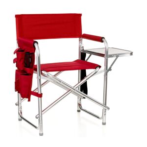 Oniva by Picnic Time Portable Folding Sports Chair - Red