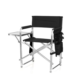 Oniva by Picnic Time Portable Folding Sports Chair - Black