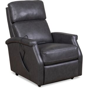 Furniture Cainsey Leather Power Lift Recliner, Created for Macy's - Grey