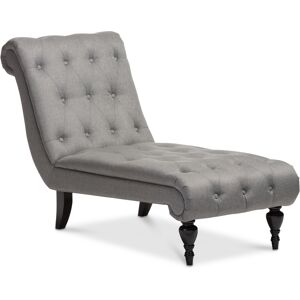 Furniture Gray Chaise Lounge - Grey