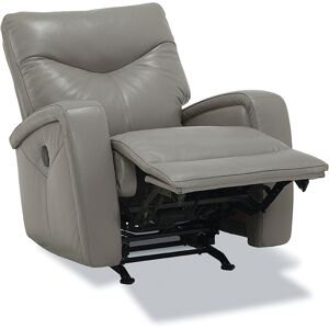 Furniture Erith Leather Power Rocker Recliner - Alloy Grey