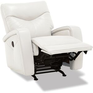 Furniture Erith Leather Power Rocker Recliner - Snow (Special Order)