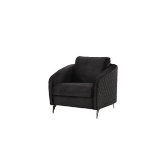 Simplie Fun Sofa Chair for Home or Office Use - Black