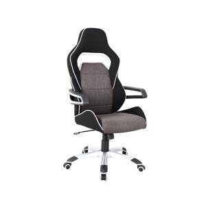 Rta Products Techni Mobili Ergonomic Racing Style Home Office Chair - Grey