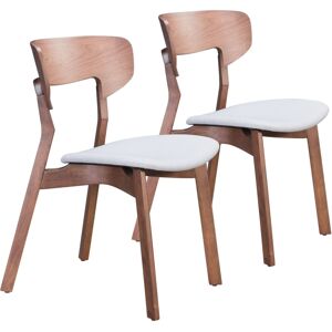 Zuo Russell Dining Chair, Set of 2 - Brown