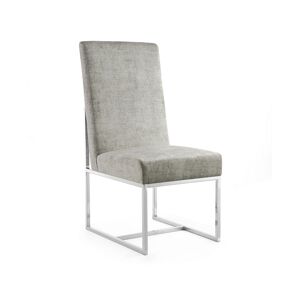 Manhattan Comfort Element Dining Chair - Steel
