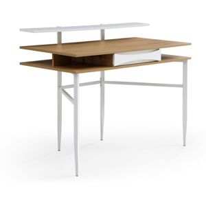 Loft Lyfe Lois Writing Desk - Natural/white