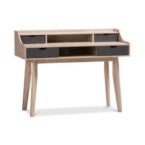 Furniture Fella 4-Drawer Desk - Sand
