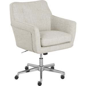 Serta Ashland Home Office Chair - White