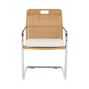 Safavieh Malou Rattan Dining Chair - Cream/natural