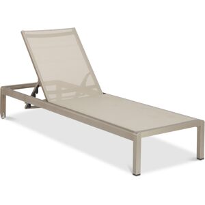 Noble House Greyson Outdoor Chaise Lounge - Grey