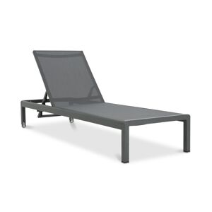 Noble House Westlake Outdoor Chaise Lounge - Grey